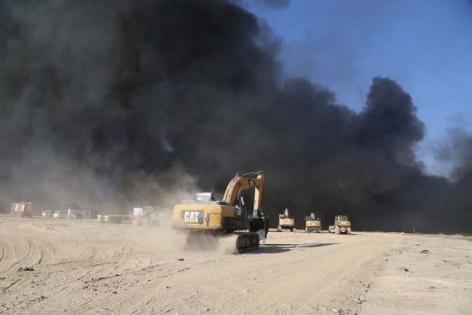 Irak'ın petrolü 4 aydır yanıyor