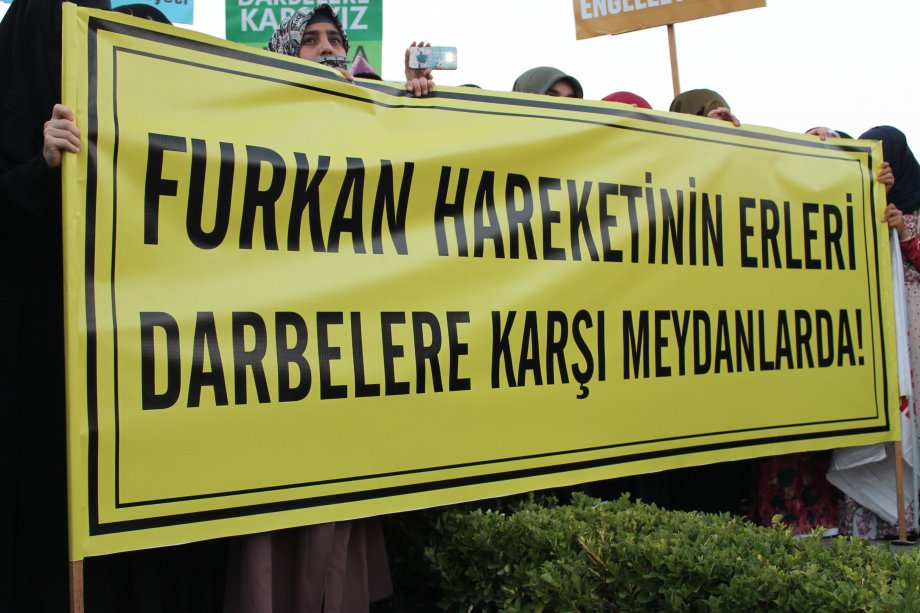 Darbe Girişimine Karşı Yapılan Basın Açıklamasından Kareler
