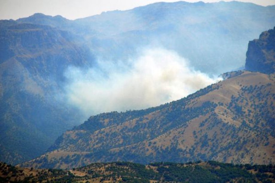 PKK'lılar Yakarak Kaçtı