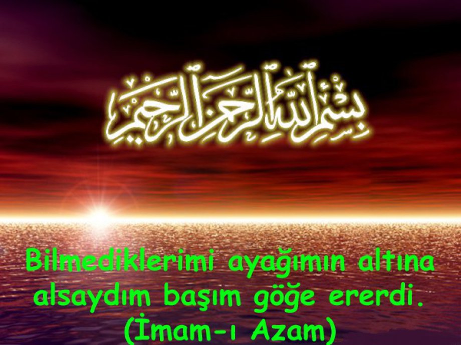 İslam Alimlerinden Öğütler