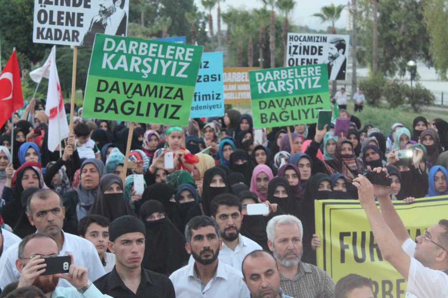 Darbe Girişimine Karşı Yapılan Basın Açıklamasından Kareler