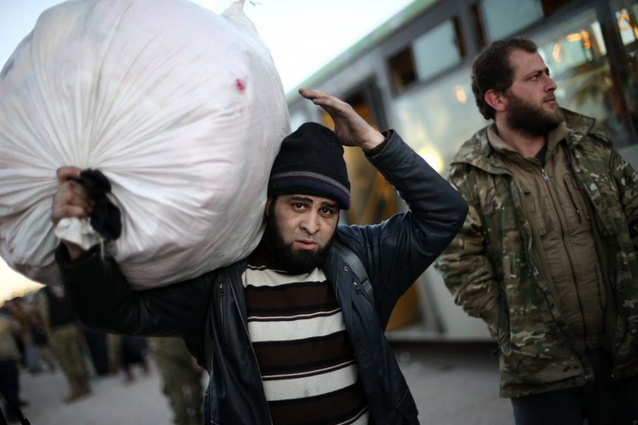 Fotoğraflarla Halep'in Tahliyesi