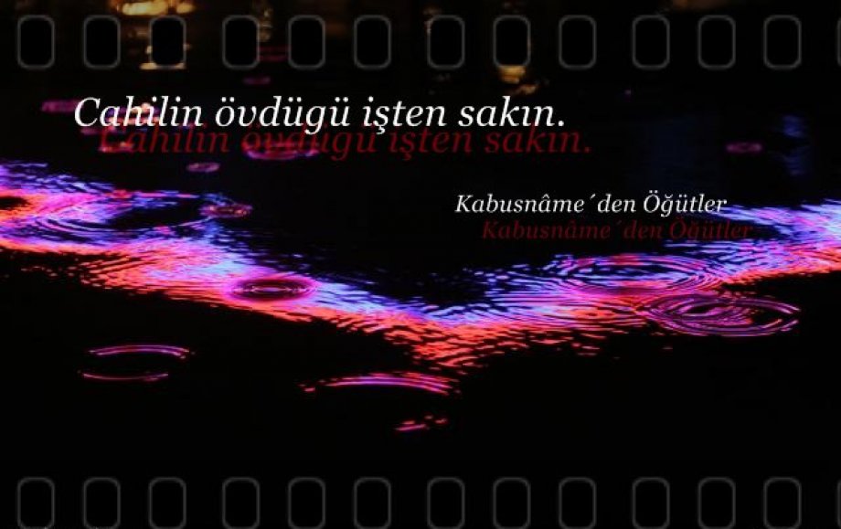 İslam Alimlerinden Öğütler