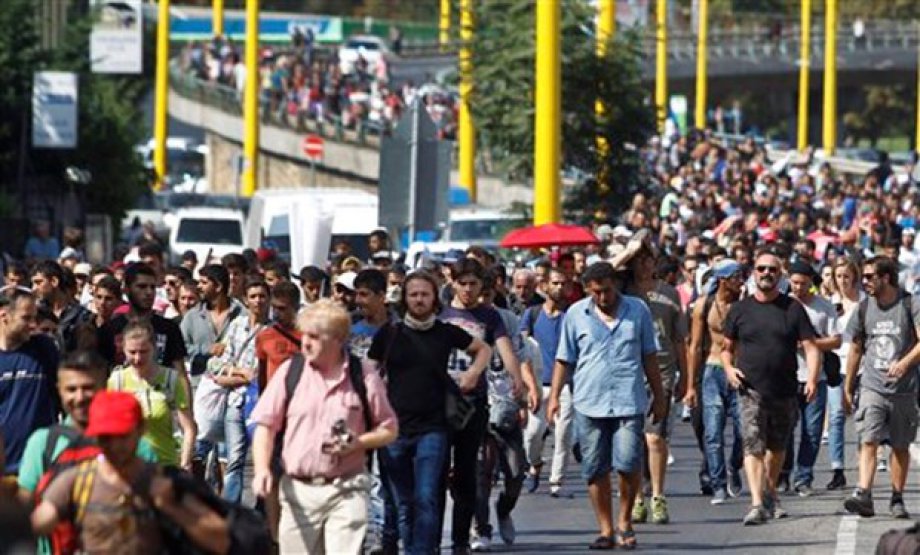 Sığınmacıların Avrupa Yolculuğu (Foto Galeri)
