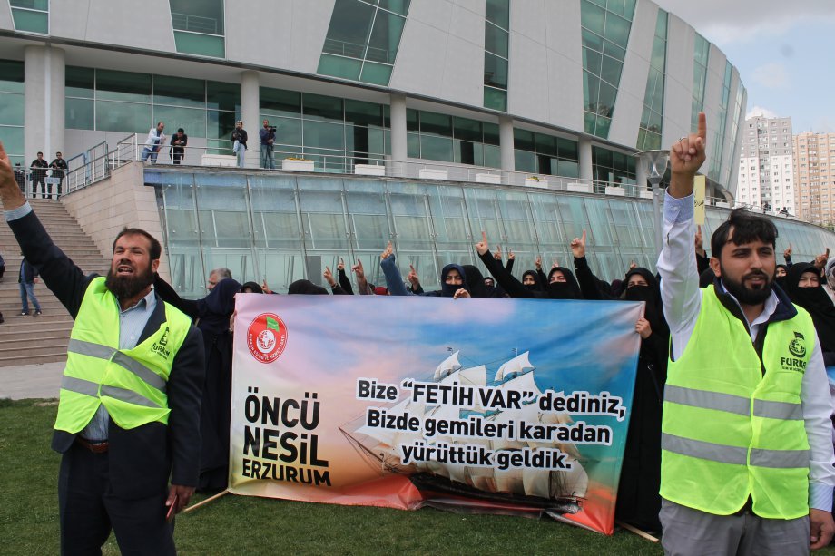 Ankara Mitinginden Muhteşem Kareler