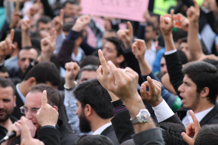 Ankara Mitinginden Muhteşem Kareler