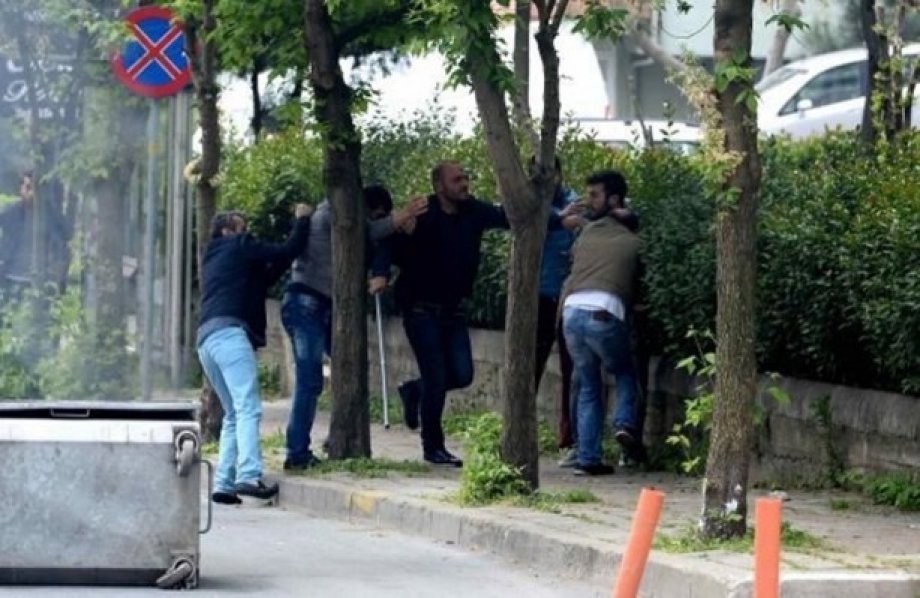 1 Mayıs eylemcilerine meydan dayağı