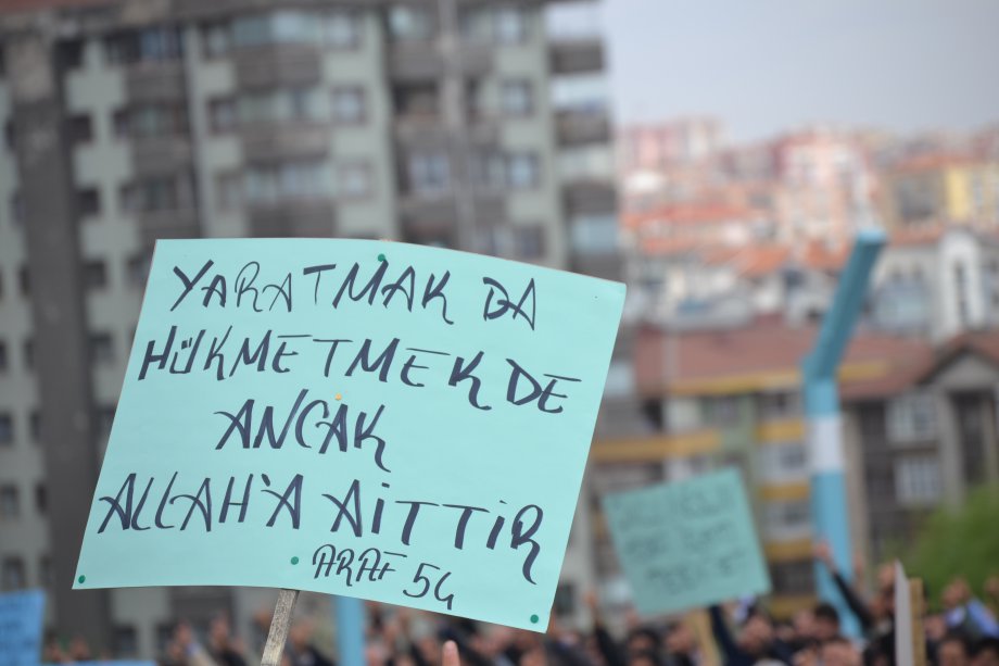 Ankara Mitinginden Muhteşem Kareler