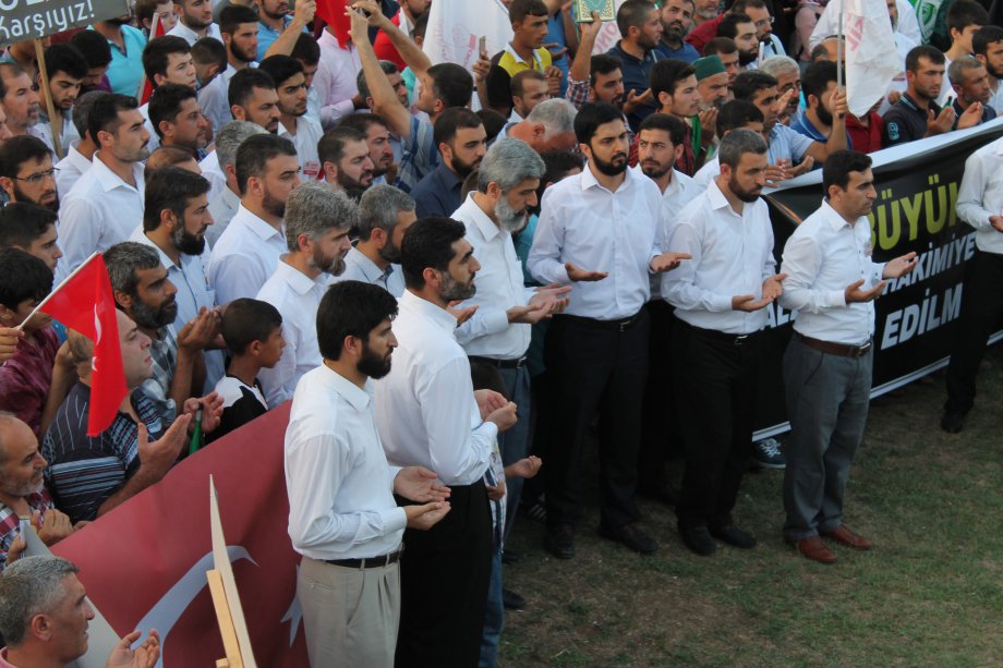 Darbe Girişimine Karşı Yapılan Basın Açıklamasından Kareler