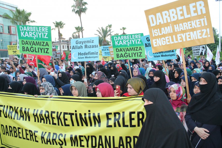 Darbe Girişimine Karşı Yapılan Basın Açıklamasından Kareler