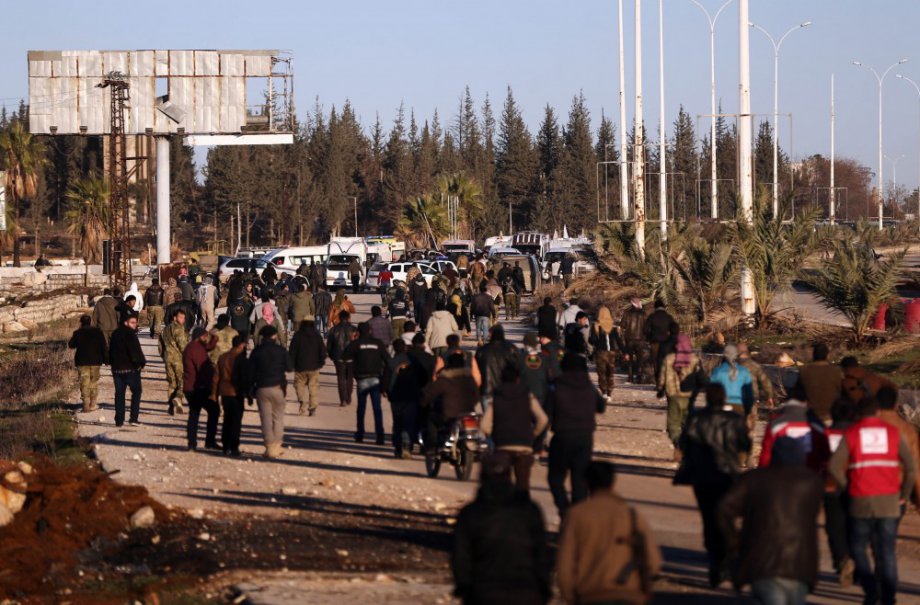 Fotoğraflarla Halep'in Tahliyesi