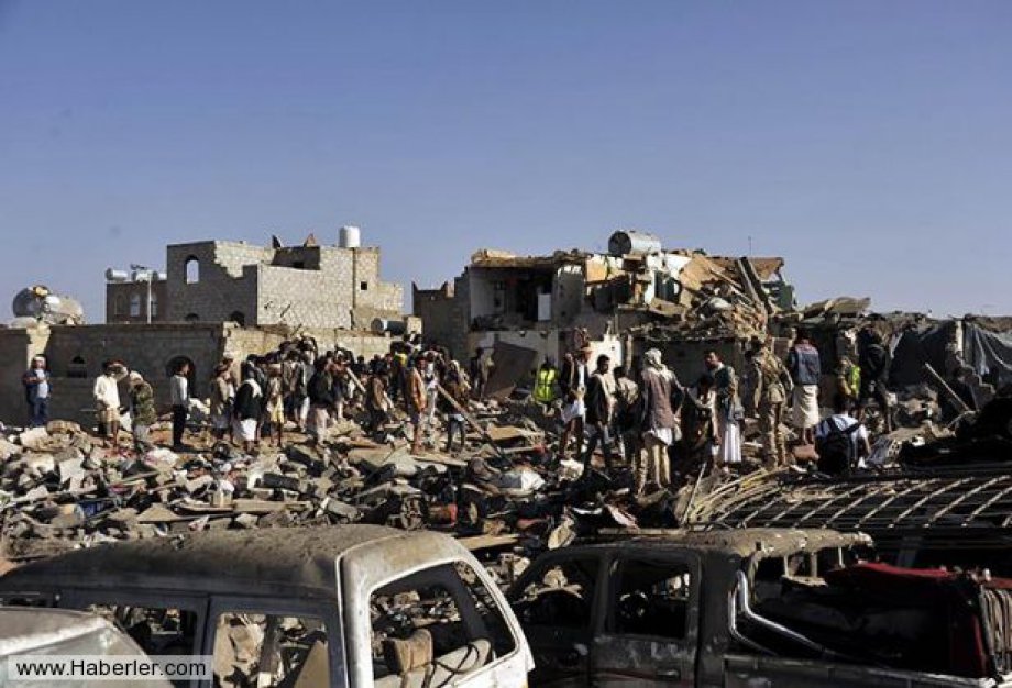 Yemen Saldırısından Objektiflere Takılanlar