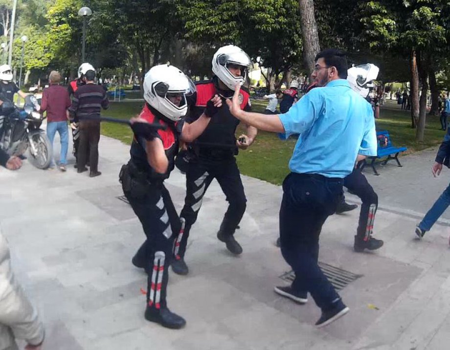 Furkan Vakfı Mensuplarına Acımasız Müdahale Anından Kareler