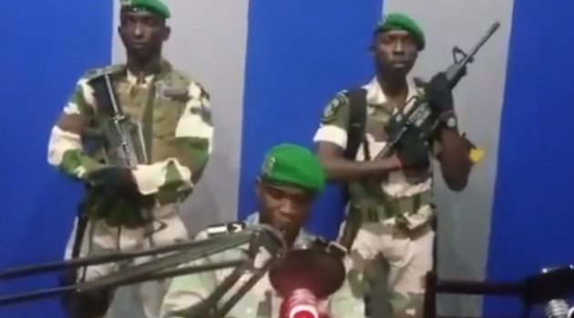 Afrika ülkesi Gabon'da darbe girişimi
