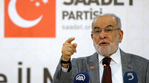 Saadet Partisi lideri: Erdoğan'ın, İçişleri Bakanı Soylu'yu görevden alacağını ümit ediyorum
