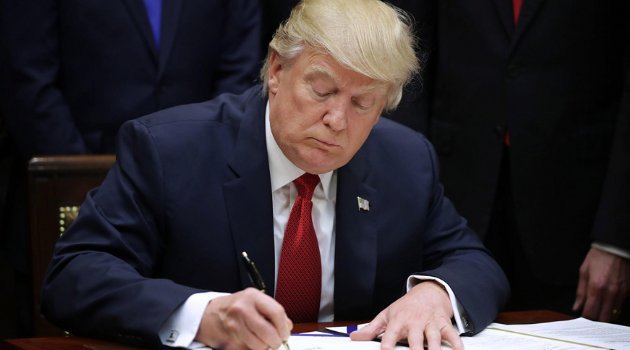 Tüm dünyayı yakından ilgilendiriyor! Trump imzayı attı!