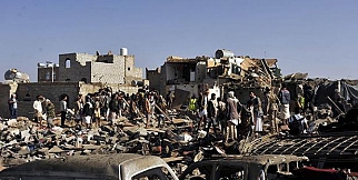 Yemen Saldırısından Objektiflere Takılanlar