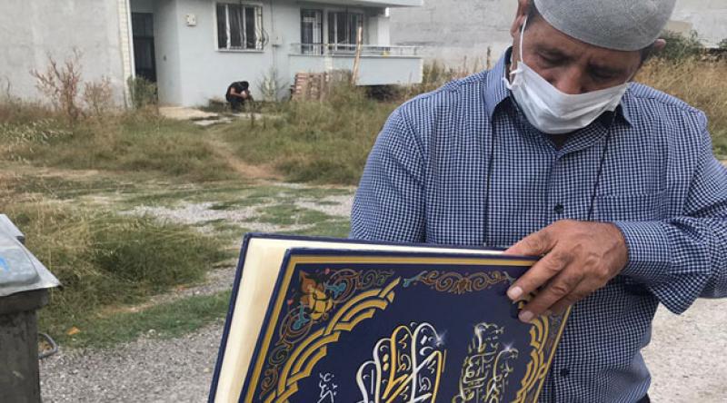 Bursa'da çöpte bulunan Kuran'la ilgili soruşturma başlatıldı