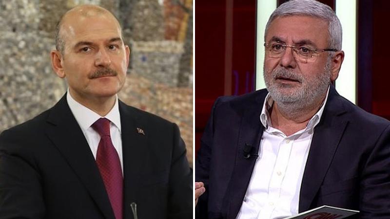 AKP'li Mehmet Metiner ve İçişleri Bakanı Süleyman Soylu canlı yayında tartıştı