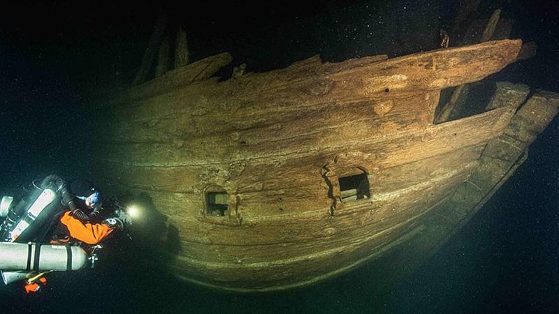 Baltık Denizi'nde 400 yıllık gemi keşfedildi