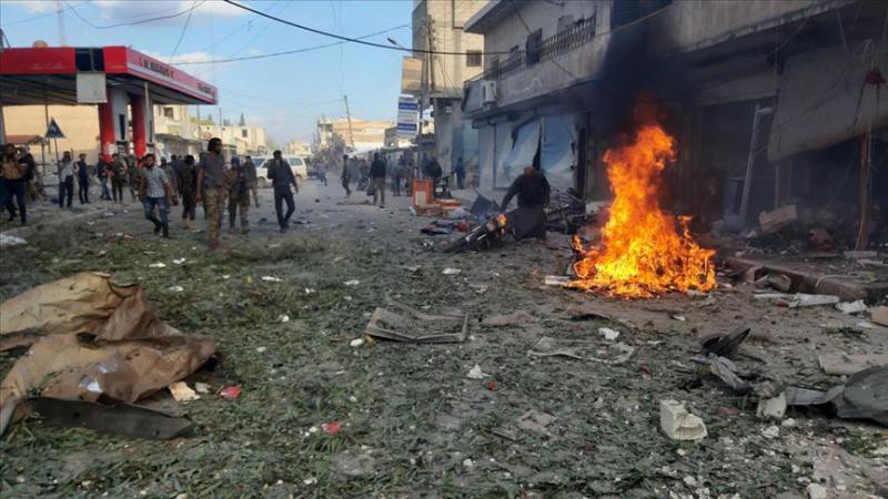 Tel Abyad’da pazar yerine bombalı saldırıda 13 sivil öldü