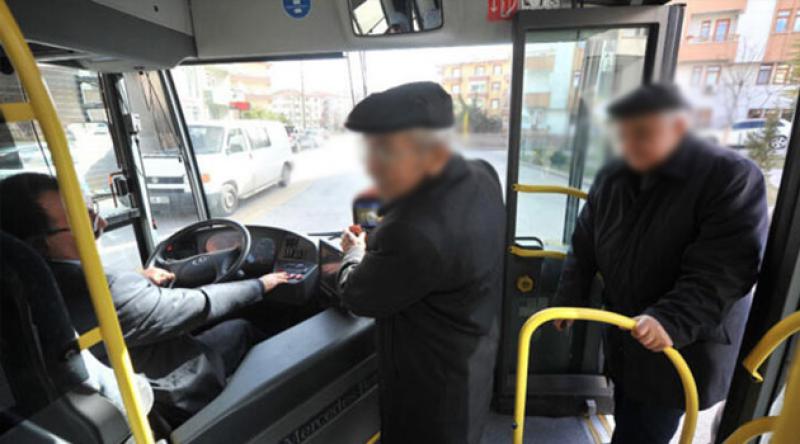 Konya'da 65 yaş ve üstü kişilerin toplu ulaşımı durduruldu