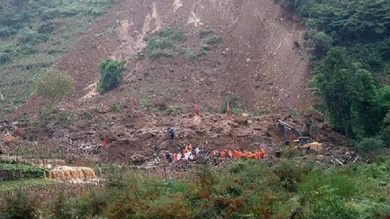 Çin'de toprak kayması: 6 ölü