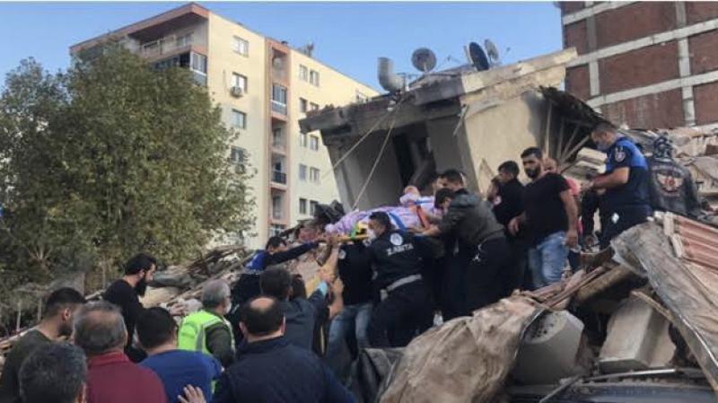 İzmir’deki depremde ölü sayısı 44’e yükseldi