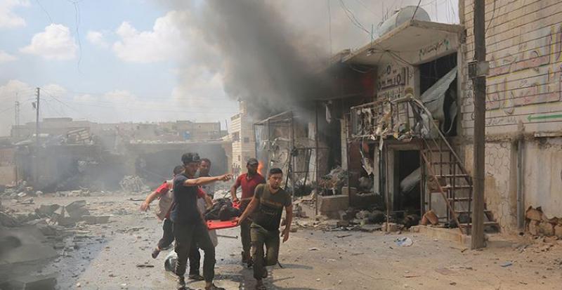 İdlib'de katliam devam ediyor! 2 ölü