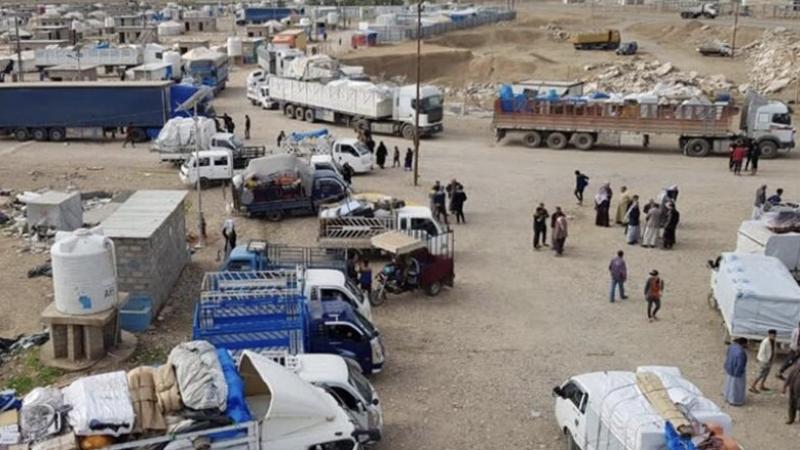 Irak'ta göçmenlere ait kamplar kapatıldı