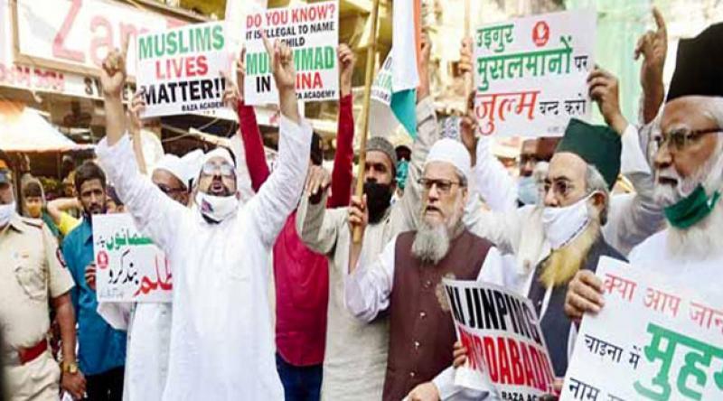 Hindistan'da Çin zulmünü protesto eden Müslüman lidere gözaltı