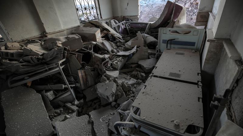 Rusya, İdlib'de Çocuk Hastanesi Vurdu