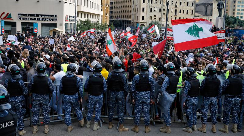 Lübnan'da Protestolar Devam Ediyor