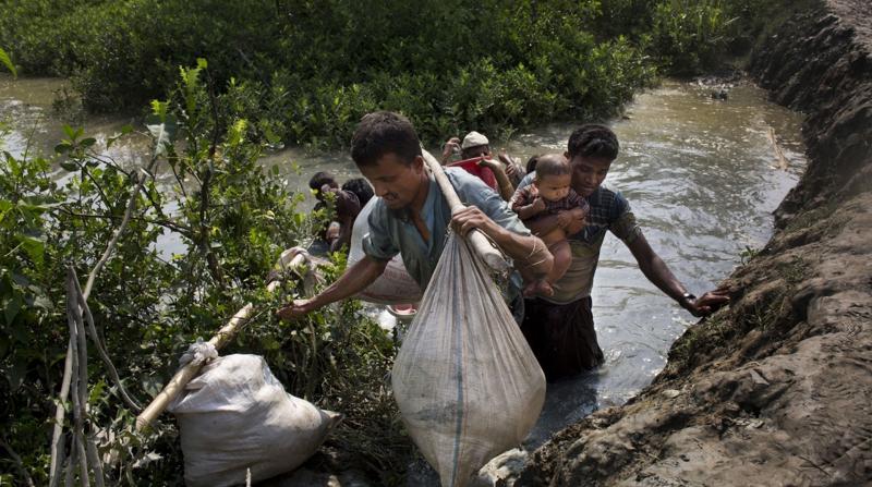 Bangladeş'ten Skandal Muamele! Rohingya Müslümanlarını Sel Altında Bırakacak