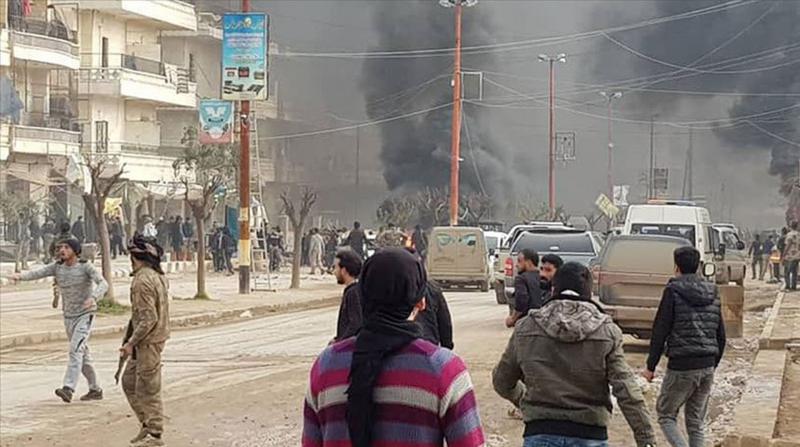 Afrin'de Bomba Yüklü Araç Saldırısı: Ölü ve Yaralılar Var