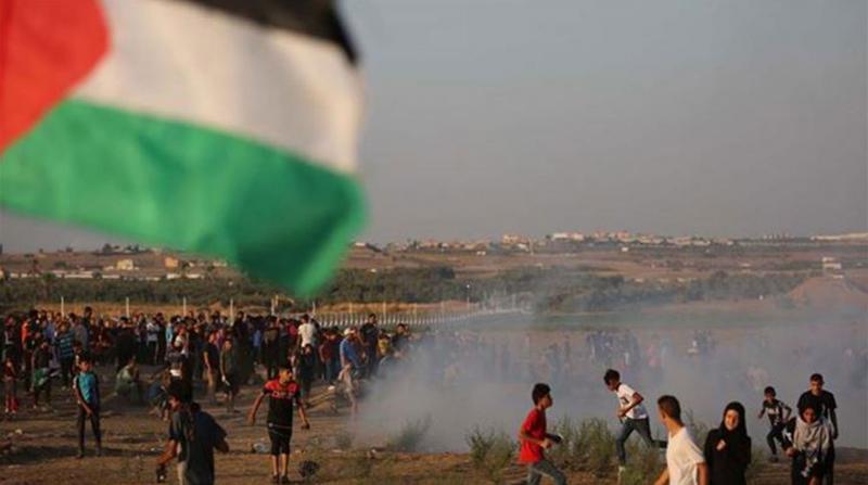 Gazze'deki Gösterilerde Bir Filistinli Daha Şehit Oldu