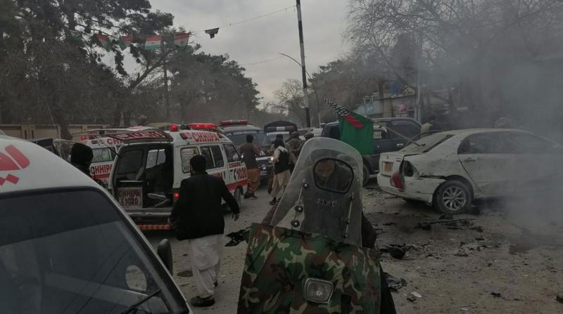 Pakistan'da Protesto Sırasında Patlama: Ölü ve Yaralılar Var