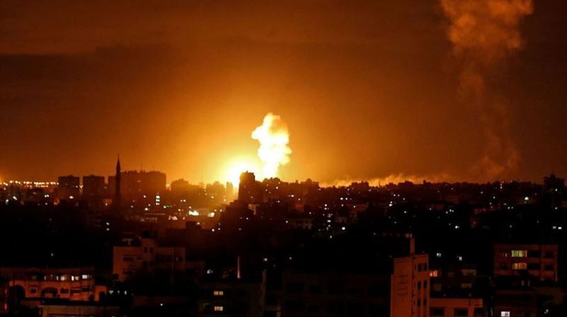 İşgal Yönetimi Yine Gazze'yi Bombaladı