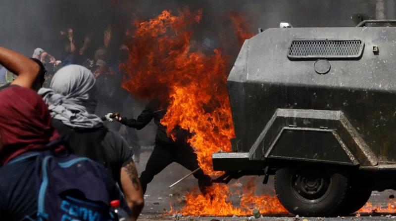 Şili’de Protesto Bilançosu: 18 ölü, 150'den Fazla Yaralı