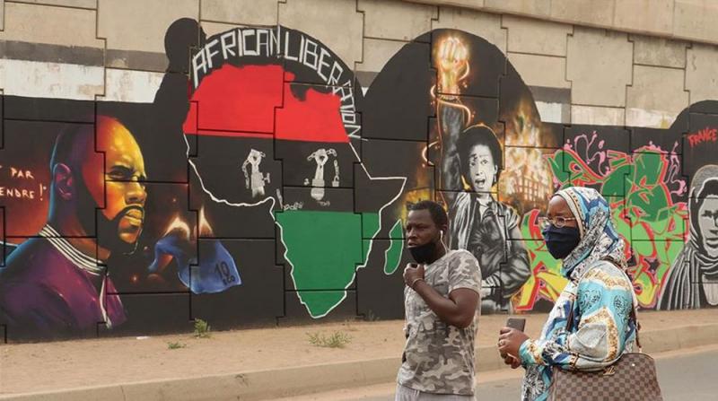 Senegal'de Irkçılık Karşıtlığı Duvarlara Grafiti Olarak Yansıyor