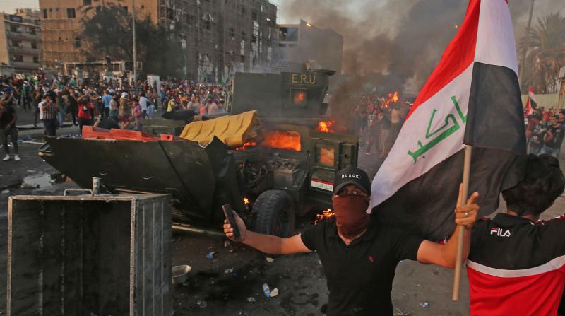 Irak'ta Gösteriler Devam Ediyor