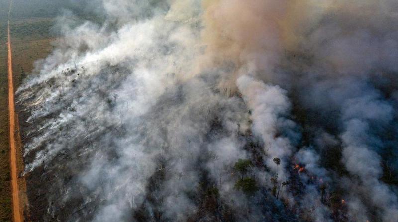 Brezilya'da Yangın Büyüyor