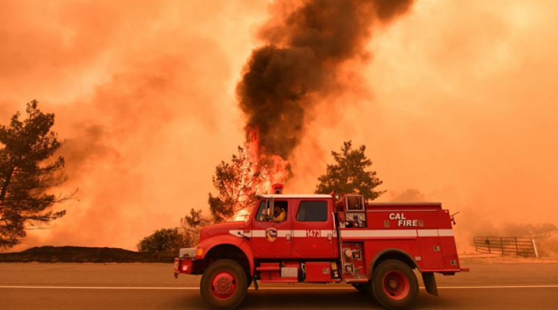 ABD'deki yangının dumanının bu hafta Avrupa'ya ulaşacağı tahmin ediliyor