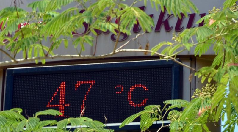 Adana'da termometreler 47 dereceyi gördü