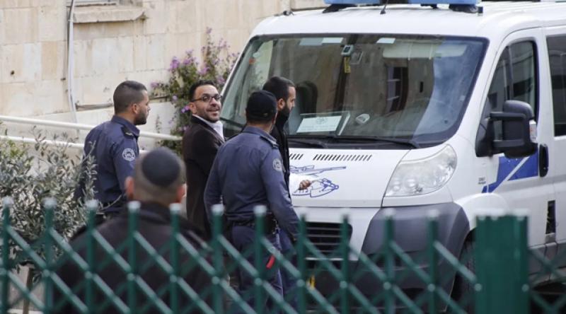İşgalci İsrail polisi Kudüs Valisi Gays'ı gözaltına aldı