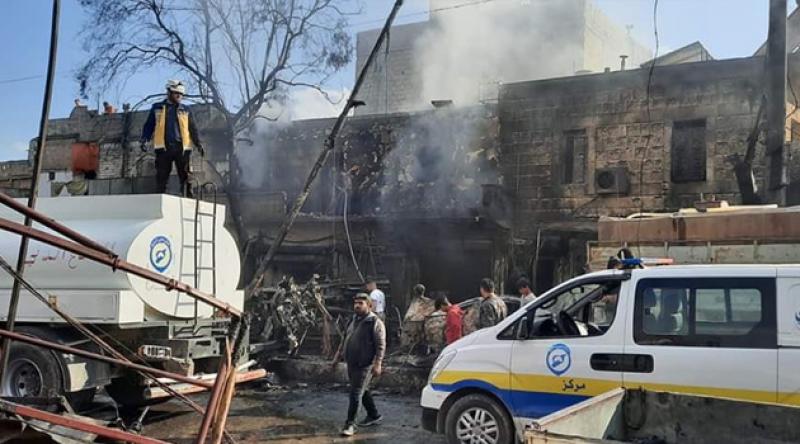 Afrin’de patlama: 23 kişi hayatını kaybetti