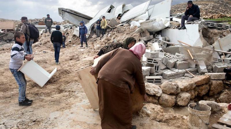 İşgalci İsrail, Filistin köyü Arakib'i 149'uncu kez yıktı