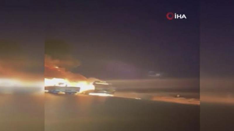 Irak’ta ABD ordusuna ait 3 araç ateşe verildi