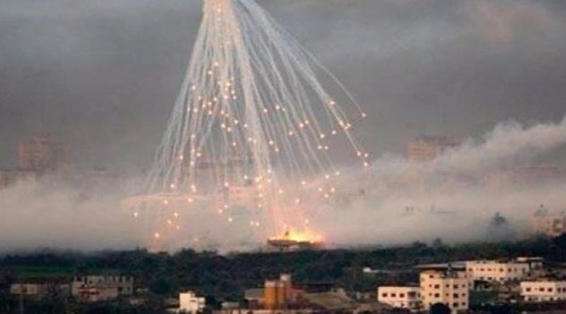 İşgal ordusu, Lübnan sınırında fosfor bombaları attı