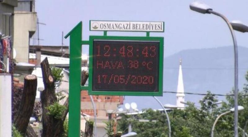 Bursa'da 75 yılın sıcak rekoru